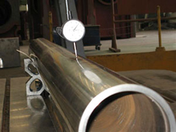 Verchromte Hydraulik Rohre und Kolben (chrome plated hydraulic tubes and rods)